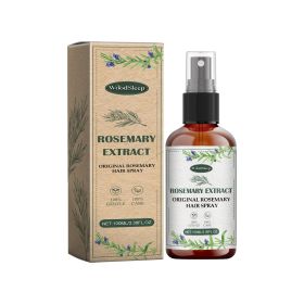 WoodSleep Original Rosemary Hair Spray, Rosemary Dense Hair Nourishing Scalp Massage Jet Black Growth Spray