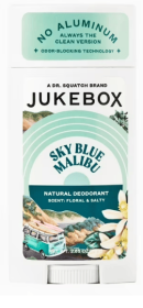 Jukebox Sky Blue Malibu Natural Deodorant Aluminum Free Deodorant for Women, 2.65 oz