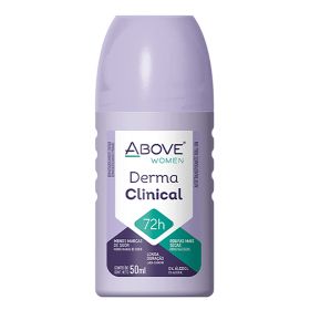 ABOVE Derma-Clinical Women - 72 Hour Antiperspirant Roll-On Deodorant - Protects Against Sweat and Body Odor - Delivers Instant Freshness - Natural In