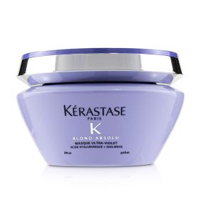 KERASTASE - Blond Absolu Masque Ultra-Violet Anti-Brass Blonde Perfecting Purple Masque - Lightened Cool Blonde Hair(Box Slightly Damage) 200ml/6.8oz
